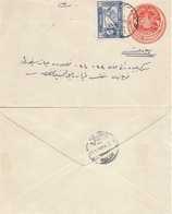 Turchia Turkey Ottomano Ottoman 1917-1335 Lunar Special Cover Of Ottoman Post, Value 20 Paras + 1 Pia - Rare Cover - Lettres & Documents