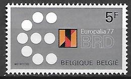 BELGIQUE   -  1977  .  Y&T N° 1862 *. - Unused Stamps
