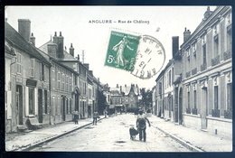 Cpa Du 51 Anglure  Rue De Châlons   YN17 - Anglure