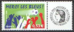 France Personnalisé N° 3936 A ** Merci Les Bleus - Logo Cérès - Nuovi