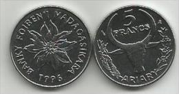 Madagascar 5 Francs 1996. UNC - Madagaskar