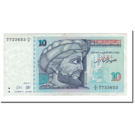 Billet, Tunisie, 10 Dinars, 1994, 1994-11-07, KM:87, TTB+ - Tusesië