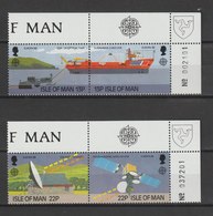 MiNr. 367 - 370  Großbritannien - Isle Of Man / 1988, 14. April. Europa: Transport- Und Kommunikationsmittel - Ohne Zuordnung