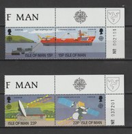 MiNr. 367 - 370  Großbritannien - Isle Of Man / 1988, 14. April. Europa: Transport- Und Kommunikationsmittel - Unclassified