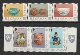 MiNr. 82 - 87 Großbritannien - Isle Of Man / 1976, 28. Juli. Europa: Kunsthandwerk. - Ohne Zuordnung