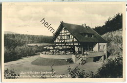 Königstein Im Taunus - Zum Fröhlichen Landmann - Kaffee Des Erbhofes Rettershof - Foto-Ansichtskarte - Koenigstein