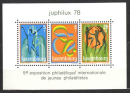 Luxembourg 1978 JUPHILUX Mi#Block 12 Mint Never Hinged - Ongebruikt