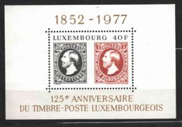 Luxembourg 1977 Mi#Block 10 Mint Never Hinged - Ongebruikt