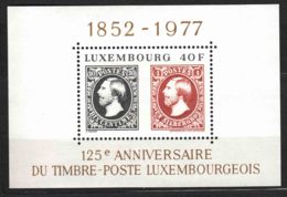 Luxembourg 1977 Mi#Block 10 Mint Never Hinged - Ungebraucht