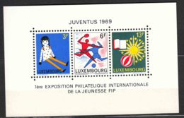 Luxembourg 1969 Juventus Mi#Block 8 Mint Never Hinged - 1965-91 Giovanni