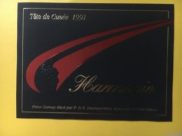 9083 - Pinot Gamay  Harmonie 1991 Baumgartner Grandvaux Suisse - Arte