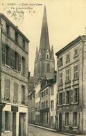 NIORT .  L'Eglise Notre-Dame Depuis La Place Des Tribunaux .  BELLE CARTE . - Niort
