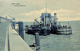 Zeebrugge - Grande Dragueuse (animation, Dr Trenkler 1909) - Zeebrugge