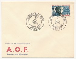 AOF => ENVELOPPE FDC - Journée Du Timbre DAKAR - 21 Mars 1959 - Storia Postale