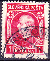 Slowakei Slovakia Slovaquie - Andrej Hlinka (MiNr: 40) 1939 - Gest Used Obl - Oblitérés