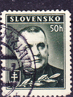 Slowakei Slovakia Slovaquie - Jozef Tiso (MiNr: 67) 1939 - Gest Used Obl - Used Stamps