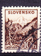 Slowakei Slovakia Slovaquie - Landschaften (Bildformat 17x21 Mm) (MiNr: 72) 1940 - Gest Used Obl - Used Stamps