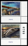 SERBIA/Serbien EUROPA 2018 "Bridges" Set Of 2v** - 2018