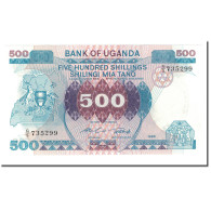 Billet, Uganda, 500 Shillings, 1986, KM:25, NEUF - Ouganda