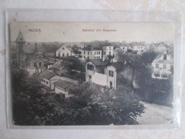 Mutzig. Bahnhof Mit Kaserne . La Gare Et Les Casernes - Mutzig