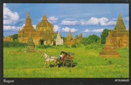 Myanmar 2018 Landscape/Views Postcard — Baban (beautiful Stamp And Special Postmark At Back) - Myanmar (Burma)