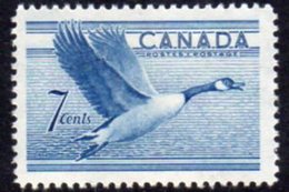 Canada QEII 1952 7c Canada Goose Bird Definitive, MNH, SG 443 - Neufs