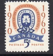 Canada QEII 1960 Girl Guides Golden Jubilee, MNH, SG 515 - Unused Stamps
