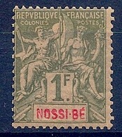 NOSSI BE - 39 1F OLIVE TYPE GROUPE NEUF* COTE 31 EUR - Unused Stamps