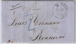 1864, K2 " W. SELTERS " Nassau  , #a1445 - Lettres & Documents