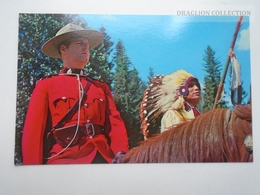 D162178 Canada  Royal Canadian Mounted Police -Indian Chief - Modern Cards