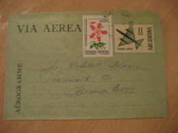 11 Pesos Correo Aereo Via Aerea Aerogramme Air Letter Aerograma ARGENTINA - Entiers Postaux