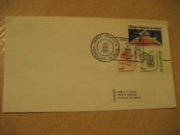 HONOLULU 1982 Royalty Roosvelt And Rockets HAPEX Hawaiian Philatelic Society HAWAII Cancel Cover USA - Hawaï