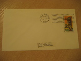 LANAI CITY 1972 HAWAII Cancel Cover USA - Hawai