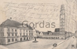 Germany - Lauingen - Marktplatz Mit Rathaus - Lauingen