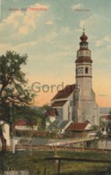 Delcampe - Germany - Gruss Aus Tittmoning - Pfarrkirche - Traunstein  - Bavaria - Traunstein
