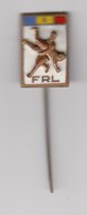 Enamel Pin Badge Romania Wrestling Association Federation - Lutte