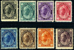 Canada Scott #66-73  Mint Hinged  SET.. Queen Victoria - Neufs