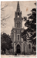 CPA Hagetmau 40. L'église. 1918 - Hagetmau