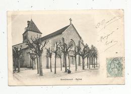 Cp , 55 , GONDRECOURT , église , Dos Simple , Voyagée 1906 - Gondrecourt Le Chateau