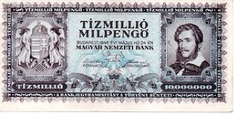 TIZMILLIO MILIPENGO  BUDAPEST 1946 - Hongrie