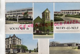 77- MITRY LE NEUF- LES ECOLES- L' EGLISE- LES USINES LABOZ-LE TABAC - LA GARE - Other & Unclassified