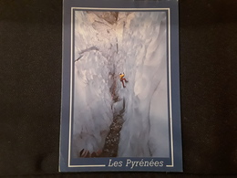 Escalade D'une Crevasse Glacière De Gaube, Massif Du Vignemale, Pyrénées,  1988, TB - Bergsteigen