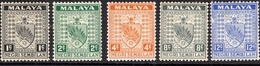 N. Sembilan 1939 Assortment SG21-31 Range - Mint Previously Hinged - Negri Sembilan