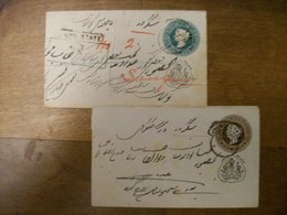 Jhind Inde Anglaise  2 Lettres Entier Postal Bel Etat General - Jhind