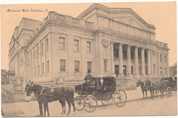 OH - COLUMBUS - Memorial Hall - Columbus