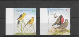 ARGENTINA 2008, BIRDS, MERCOSUR 2008, FAUNA, VOGEL, OISEUX, SET OF 2 VALUES SCOTT 2479-80 - Neufs