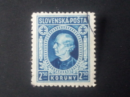 Slovakia - 1939 - Mi:SK 41XA, Sn:SK 32, Yt:SK 28 O - Look Scan - Oblitérés