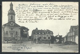 +++ CPA - TELLIN - Place De L'Eglise - Desaix  // - Tellin