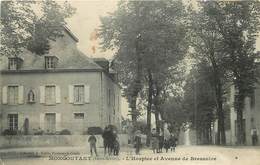 MONCOUTANT - L'hospice Et Avenue De Bressuire.(carte Vendue En L'état). - Moncoutant