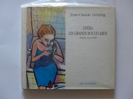 Jean-Claude Götting - Opéra, Les Grands Boulevards / 1988 EO - Dédicaces